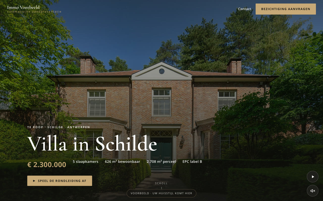 Online rondleiding — villa in Schilde